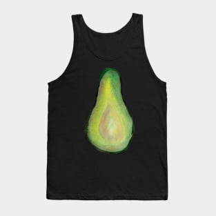 Green fresh vegetarian avocado Tank Top